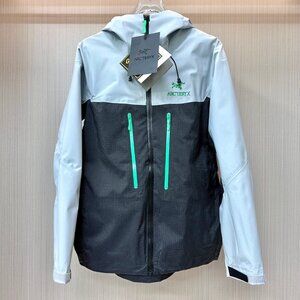 Men's Arcteryx AHA SV AHA Jaet Unisex Mesh Hardshell Color Block Jacket L